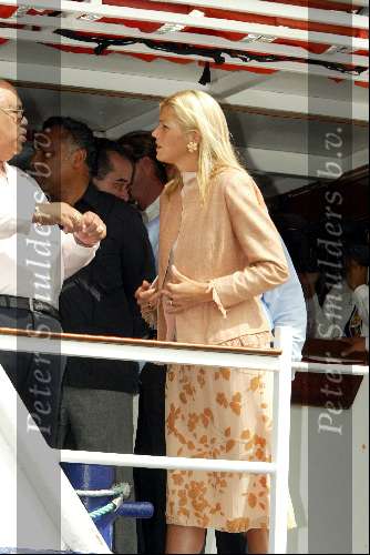 Curacao 12 augustus 2002
 Prinses Maxima op Curacao