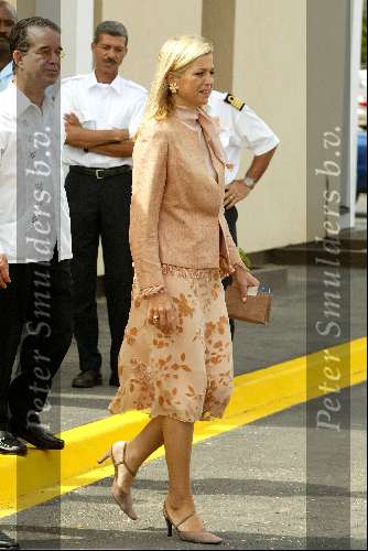 Curacao 12 augustus 2002
Prinses Maxima op Curacao