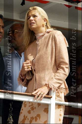 Curacao 12 augustus 2002
Prinses Maxima op Curacao