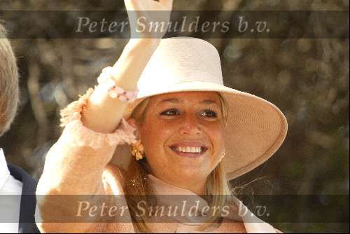 Curacao 12 augustus 2002
Prinses Maxima op Curacao