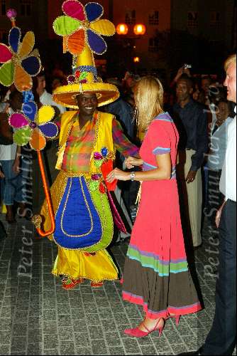 Curacao 12 augustus 2002
Prins Willem Alexander en Prinses Maxima op Curacao