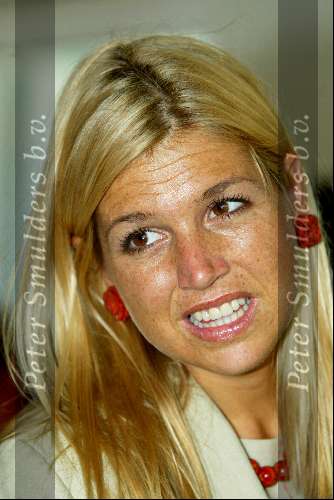 Curacao 12 augustus 2002
Prinses Maxima op Curacao