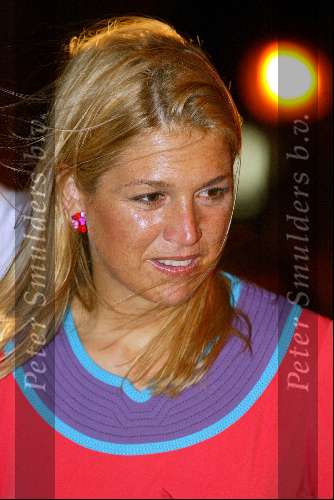Curacao 12 augustus 2002
Prinses Maxima op Curacao