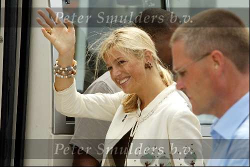 Curacao 13 augustus 2002
Prinses Maxima op Curacao