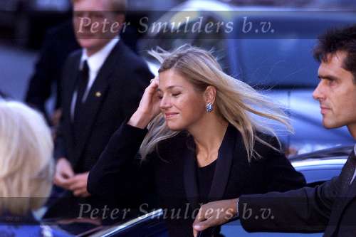 Utrecht 15 september 2001
Prins Willem Alexander en Maxima bezoeken herdenkings dienst voor slachtoffers New York in de Dom in Utrecht.