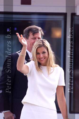 Rotterdam 15 Oktober 2001
Maxima en Prins Willem Alexander bezoeken Rotterdam