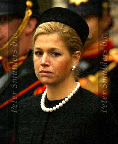 Delft 15 oktober 2002
Begrafenis Prins Claus.
Prins Willem Alexander en Prinses  Maxima