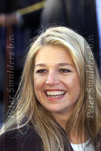 Assen 15 November 2001
Maxima bezoekt de provincie Drente
