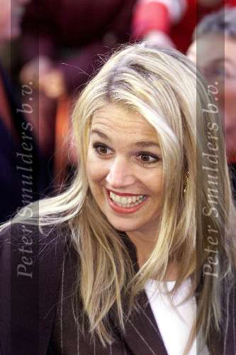 Assen 15 November 2001
Maxima bezoekt de provincie Drente