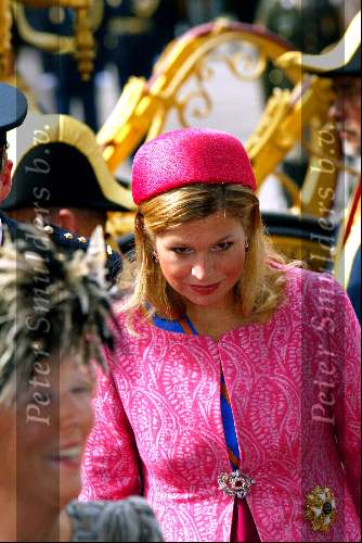 Den Haag16 september 2003
Prinsjes dag 2003.  
Maxima
