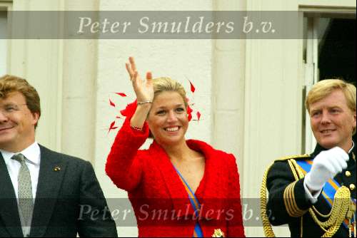Den Haag 17 september 2002
Prinsjesdag met  Prins Willem AlexanderPrinses Maxima, en Prins Friso