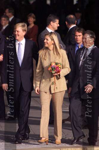 Flevoland 17 Oktober 2001
Prins Willem Alexander en Maxima bezoeken Flevoland