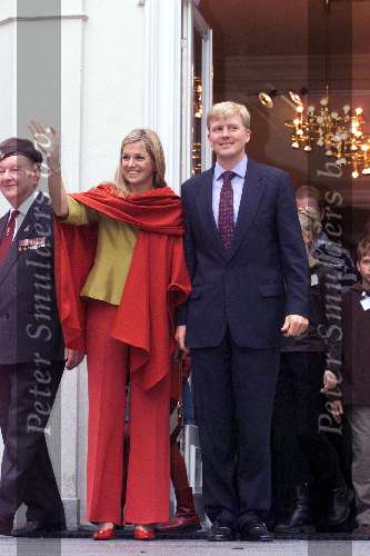 Arnhem 19 september 2001
Maxima en Prins Willem Alexander bezoeken
Gelderland.