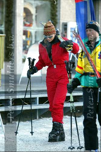Lech 20  februari 2003
Prinses Maxima op wintersport