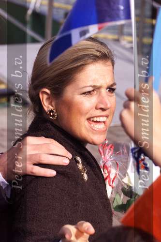 Zeeland 25 Oktober 2001
Prins Willem Alexander en Maxima bezoeken Zeeland