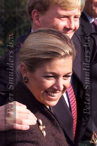 Zeeland 25 Oktober 2001
Prins Willem Alexander en Maxima bezoeken Zeeland
