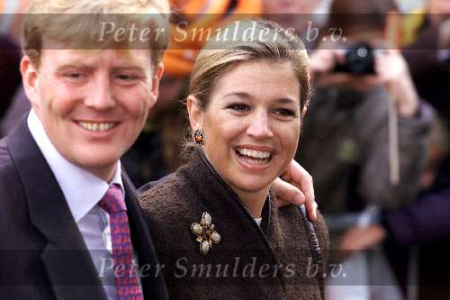 Zeeland 25 OKTOBER 2001
Prins Willem Alexander en Maxima bezoeken Zeeland