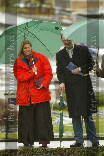 Den Haag 26 januari 2002
Prins Willem Aleander en Maxima vrijgezellendag in Madurodam.