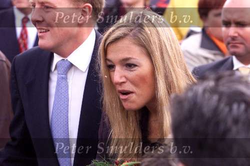 Utrecht 26 septmber 2001
Prins Willem Alexander en Maxima bezoeken de provincie Utrecht.