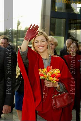 Leeuwarden 27 januari 2003
Prinses Maxima bezoekt Fries Historisch en letterkunding Centrum.