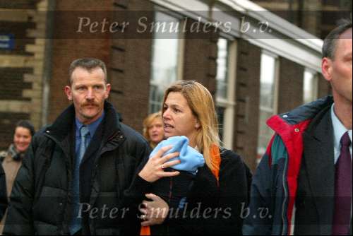 Amsterdam 28 december 2003
Prinses Maxima en Prinses Amalia wandelen met ouders Maxima en broer en zus bij Paleis op de Dam.
Peter Smulders bv