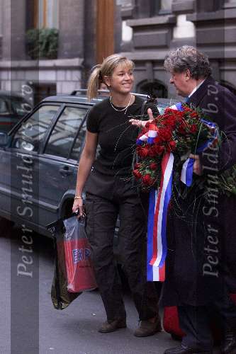 Brussel  29 november 2000
Maxima   met Willibrord Frequin