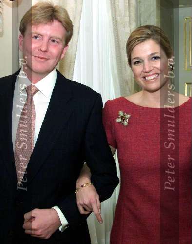 Den Haag 30 maart 2001
Verloving Prins Willem Alexander met Maxima