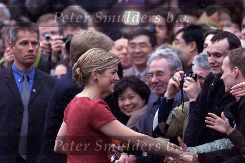 Den Haag 30 maart 2001
Verloving Prins Willem Alexander met Maxima