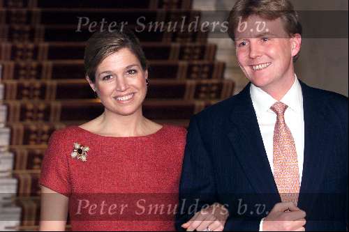 Den Haag 30 maart 2001
Verloving Prins Willem Alexander met Maxima