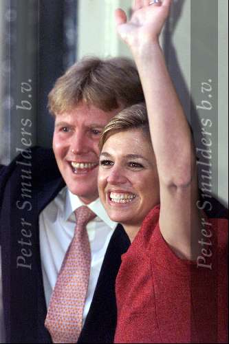 Den Haag 30 maart 2001
Verloving Prins Willem Alexander met Maxima