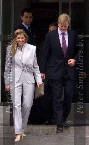 Soestdijk 30 april 2001
t.g.v. 92e verjaardag Prinses Juliana
Maxima en Prins Willem Alexander