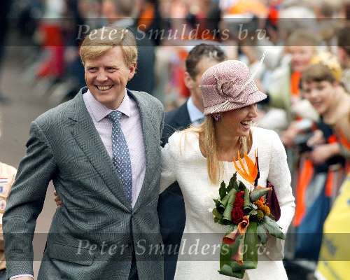 Wijhe en deventer 30 april
Koninginnedag  Maxima en Prins Willem Alexander