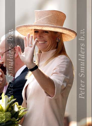 Schiphol 30 mei 2003
Maxima doopt Martinair vliegtuig prinses Maxima