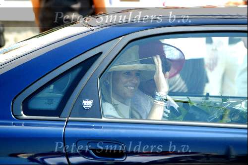 Schiphol 30 mei 2003
Maxima doopt Martinair vliegtuig prinses Maxima