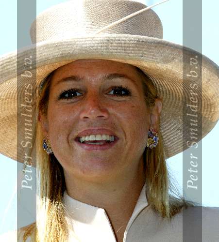 Schiphol 30 mei 2003
Maxima doopt Martinair vliegtuig prinses Maxima