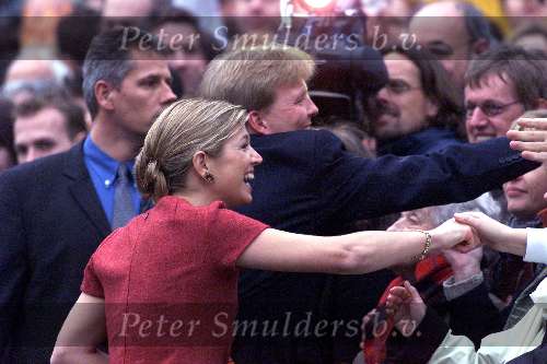 Den Haag 30 maart 2001
Verloving Prins Willem Alexander met Maxima