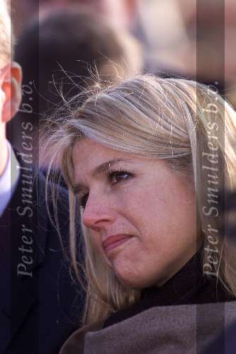 Assen 15 November 2001
Prins Willem Alexander en Maxima bezoeken Drente