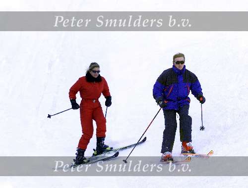 Zurs 17 februari 2001
Prins Willem Alexander op de skies tijdens haar wintersportvakantie