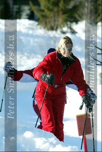 Lech 20  februari 2003
Prinses Maxima op wintersport