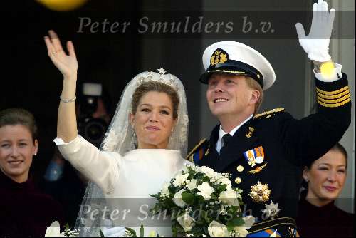 Amsterdam 2 februari 2002
Trouwen Prins Willem Alexander met Maxima
