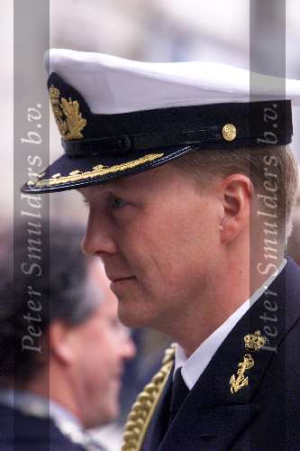 Amsterdam 4 mei 2001
Dodenherdenking op de dam met Koningin Beatrix en Prins Willem Alexander(in uniform)