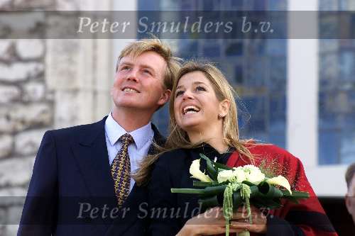 Zuid Holland 8 oktober 2001
Prins Willem Alexander en Maxima bezoeken de provincie Zuid Holland.