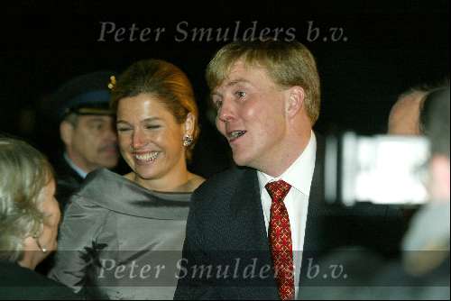 Den Haag 10 januari 2002
Prins Willem Alexander en Prinses Maxima