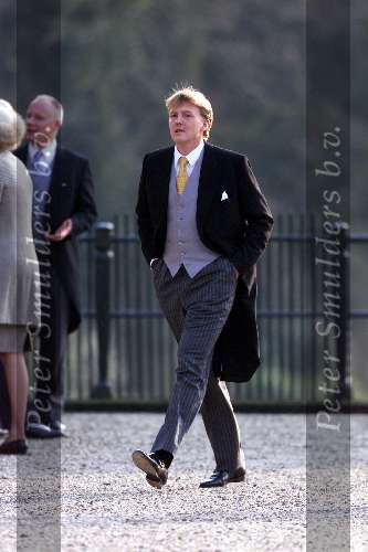 de Geest 10 februari 2001
Trouwen Hugo en Marleen Loudon op kasteel Middachten.
Prins Willem Alexander