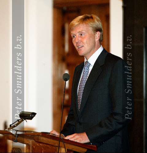 Den Haag 12 mei 2003
Prins Willem Alexander in ridderzaal