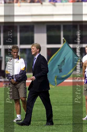 Den Haag 15 mei 2000
Opening sportevenement waaraan 2400 leerlingen vanuit het speciale onderwijs deelnemen.
Opening door Prins Willem Alexander