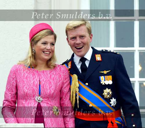 Den Haag16 september 2003
Prinsjes dag 2003.  
Prins Willem Alexander en Maxima