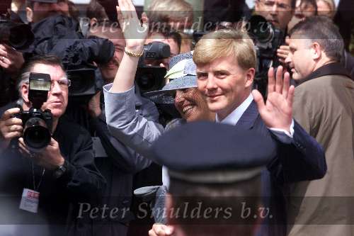 Den Haag 17 mei 2001
Trouwen Prins Constantijn en Prinses Laurentien Brinkhorst. Prins Willem Alexander en Maxima
Joop v Tellingen