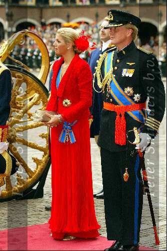 Den Haag 17 september 2002
Prinsjesdag met  Prins Willem Alexanderen Prinses Maxima