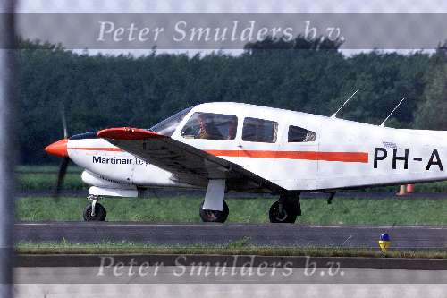 Lelystad 18 mei 2000
Prins Willem Alexander bij Martinair in vliegtuig,